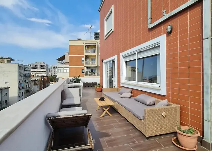 140m2 Floorcentral Loft 24hr Self Check-in * 地拉那